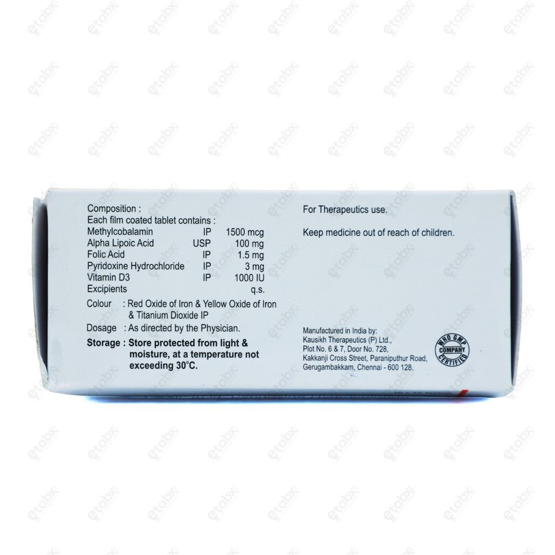 Neurobond D Tablet 10's