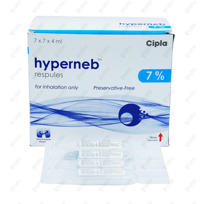 Hyperneb 7% Respules 4ml