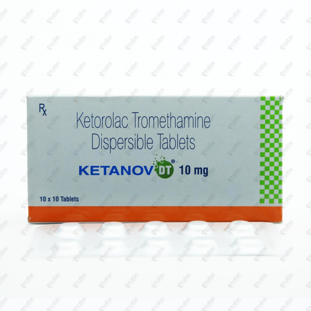 KETANOV DT 10mg Tablets (10's)