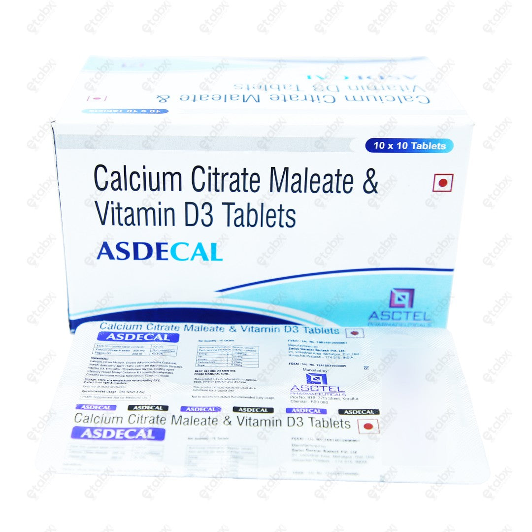 Asdecal Tablet 10's