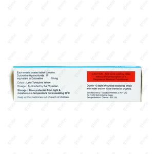 Dulotin 10mg Tablet 10's