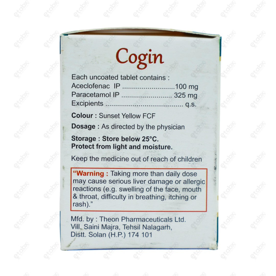 Cogin Tablet 10's
