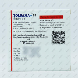 Tolsama 15mg Tablet 4's