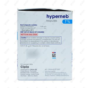 Hyperneb 7% Respules 4ml