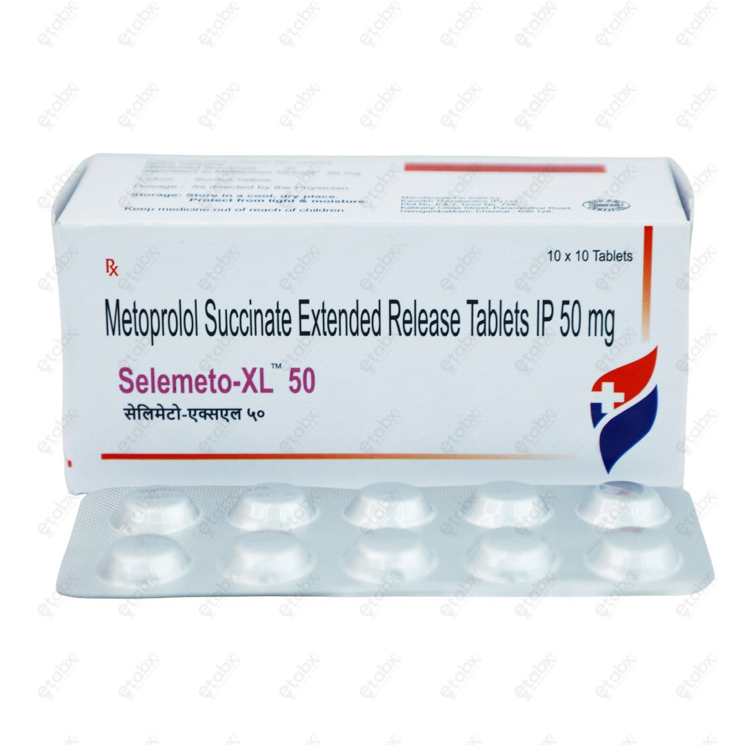 Selemeto XL 50mg Tablet 10's