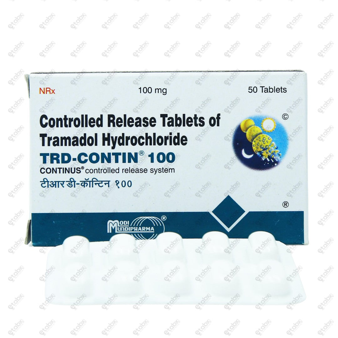 TRD Contin 100mg Tablet 10's