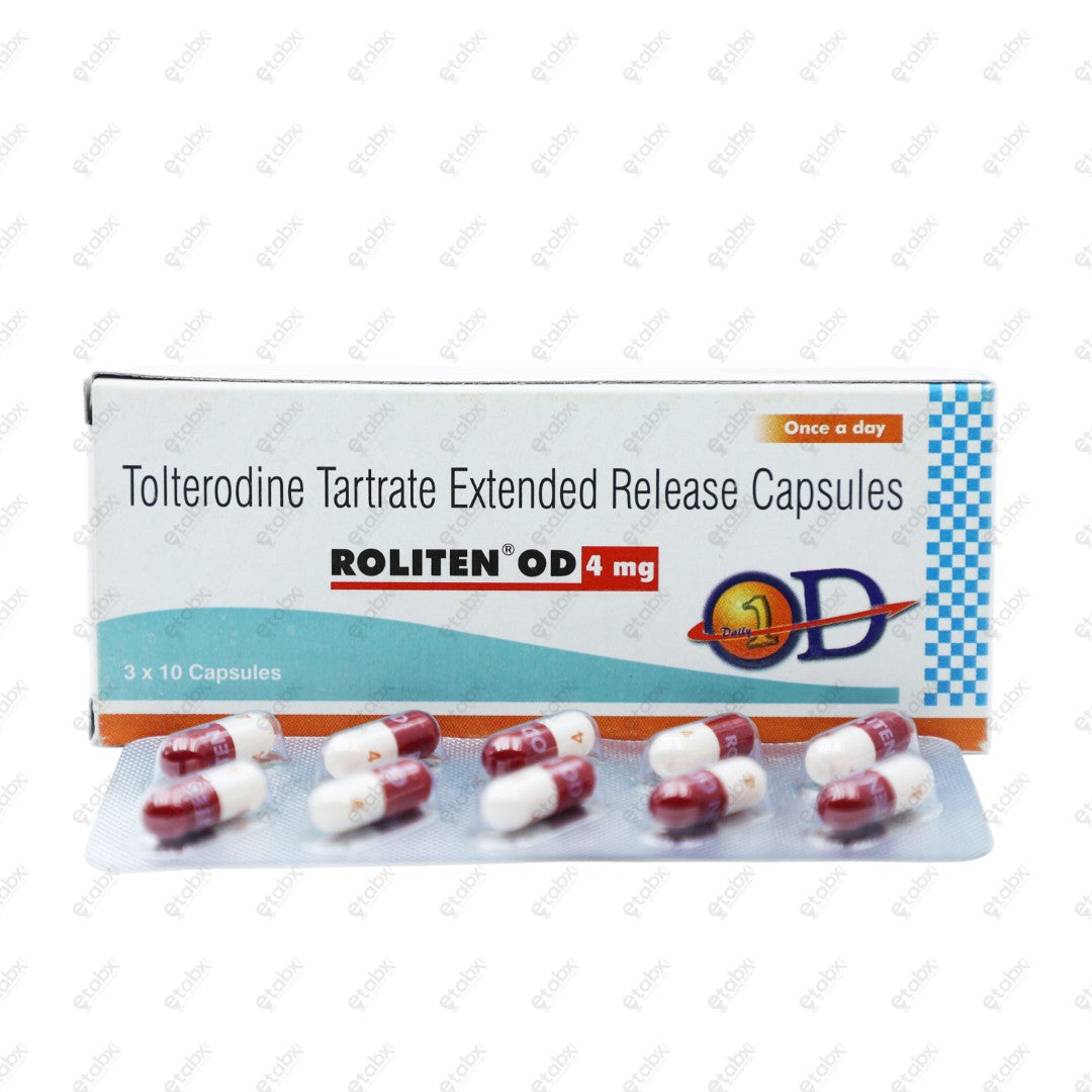 Roliten OD 4mg Tablet 10's