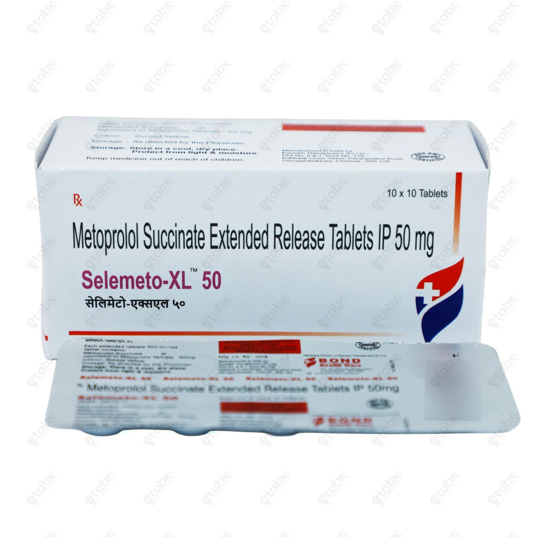 Selemeto XL 50mg Tablet 10's