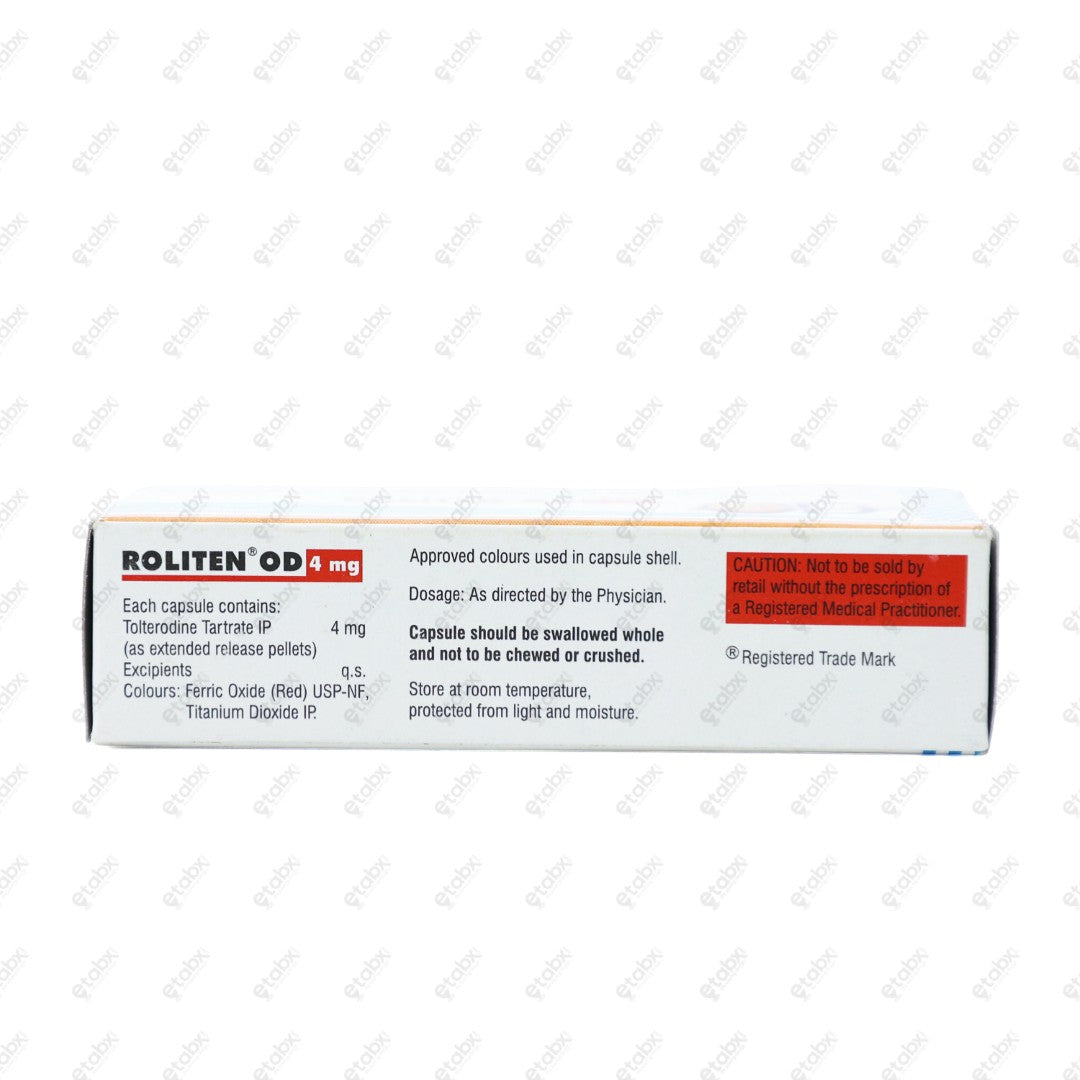 Roliten OD 4mg Tablet 10's