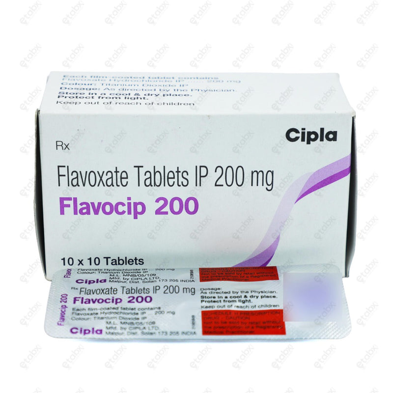 Flavocip 200mg Tablet 10's