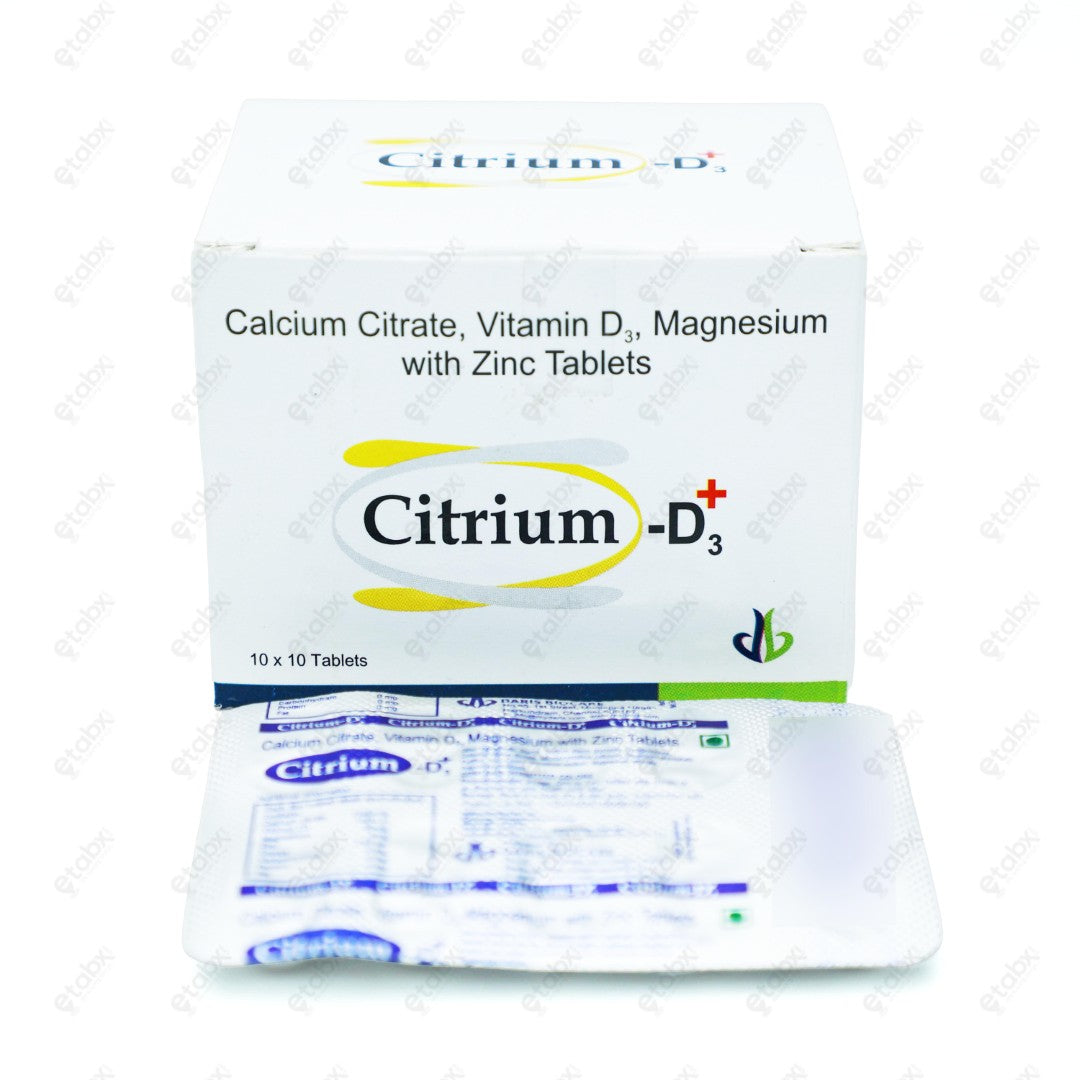 Citrium D3 Tablets 10's