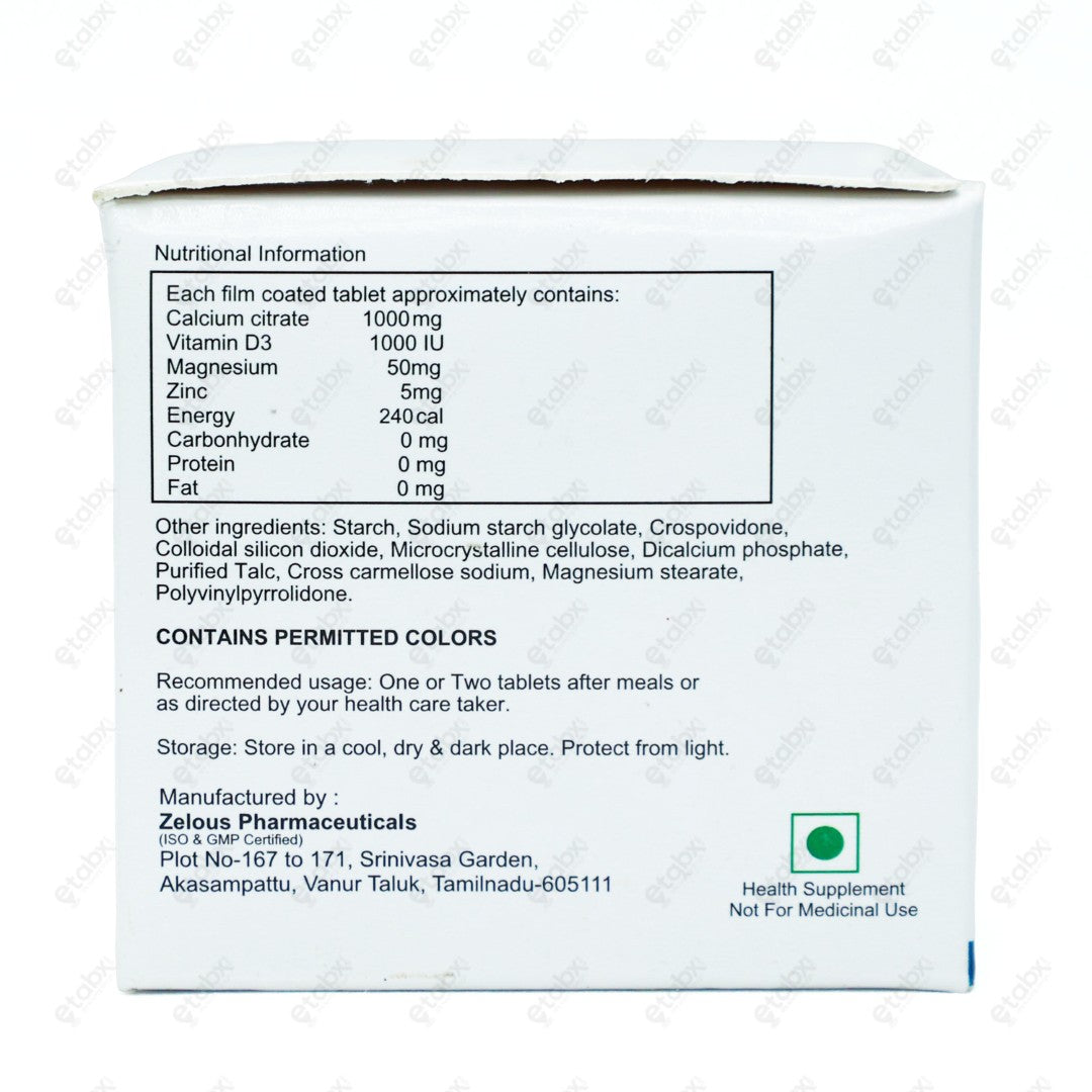 Citrium D3 Tablets 10's
