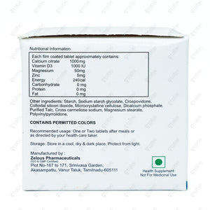 Citrium D3 Tablets 10's