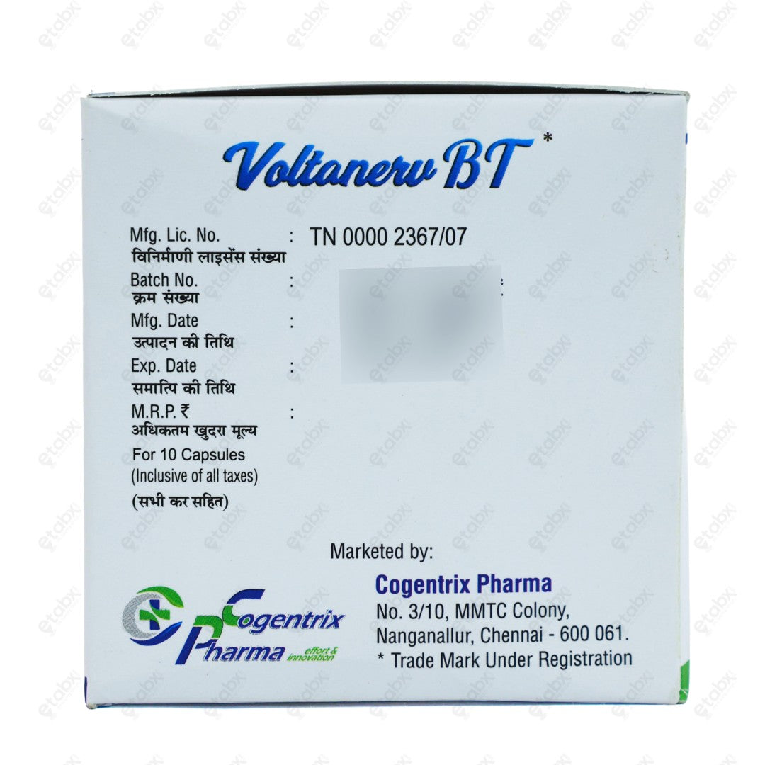 Voltanerv BT Capsules 10's
