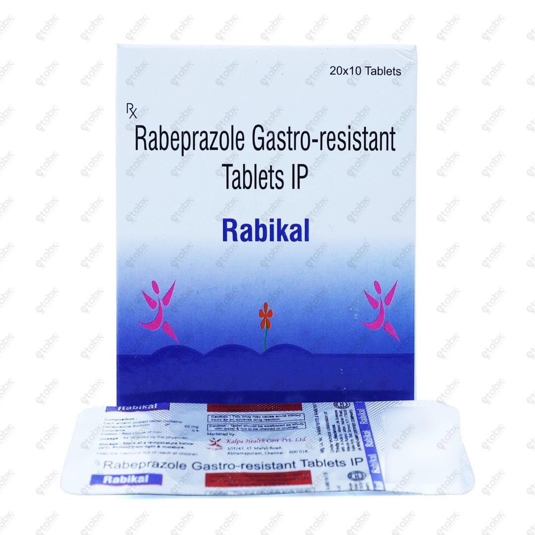 RABIKAL 20mg Tablet 10's