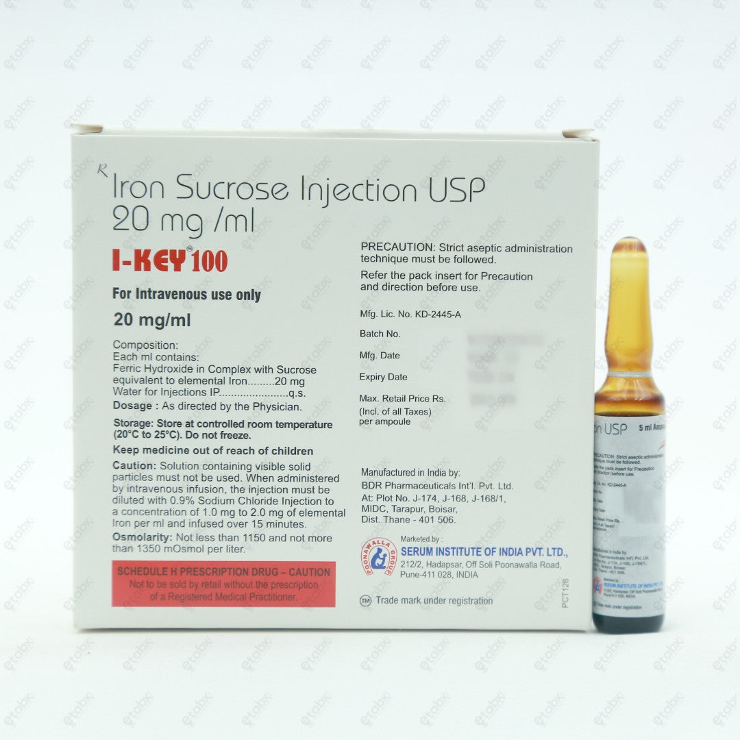 I Key 100mg Injection 5ml 1's