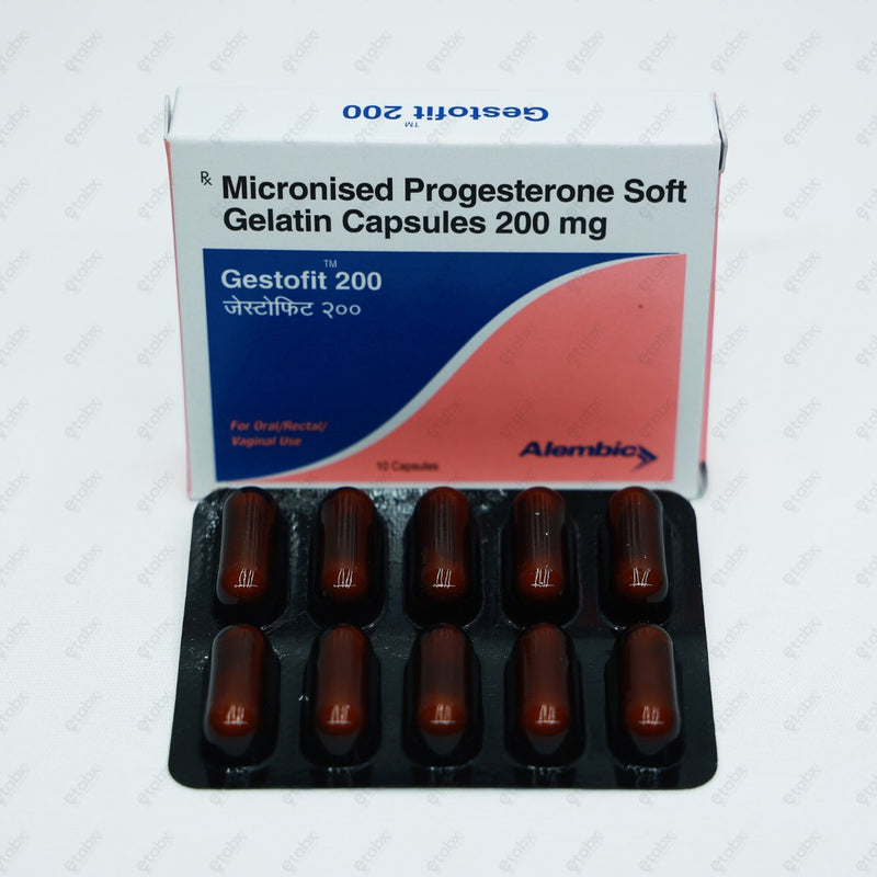 GESTOFIT 200MG Tablets 10's