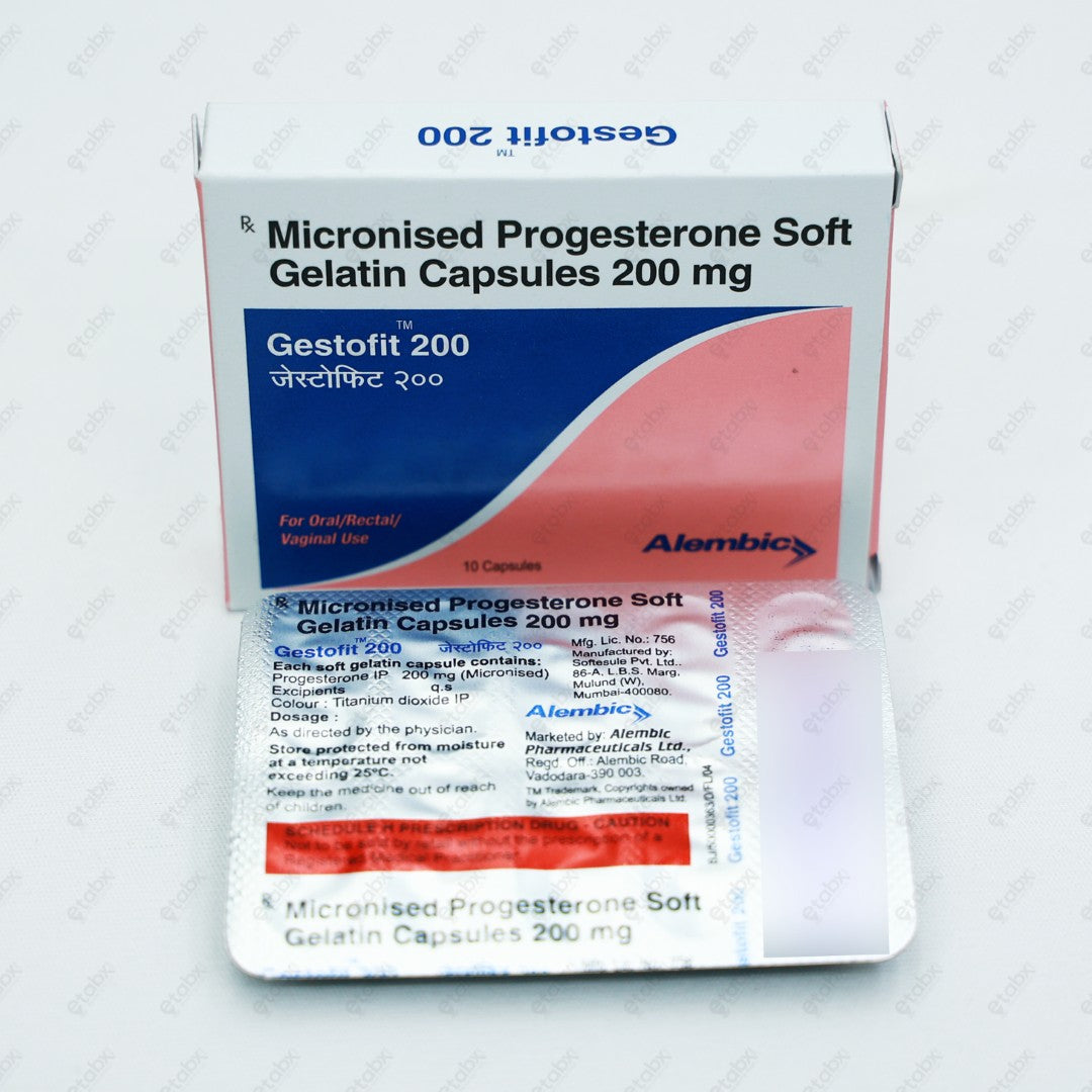 GESTOFIT 200MG Tablets 10's