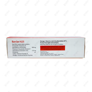 Barclav 625mg Tablet 10's