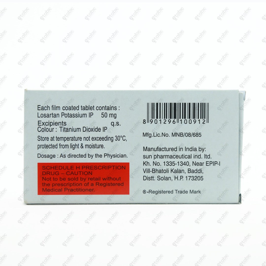 Covance 50mg Tablet 10s