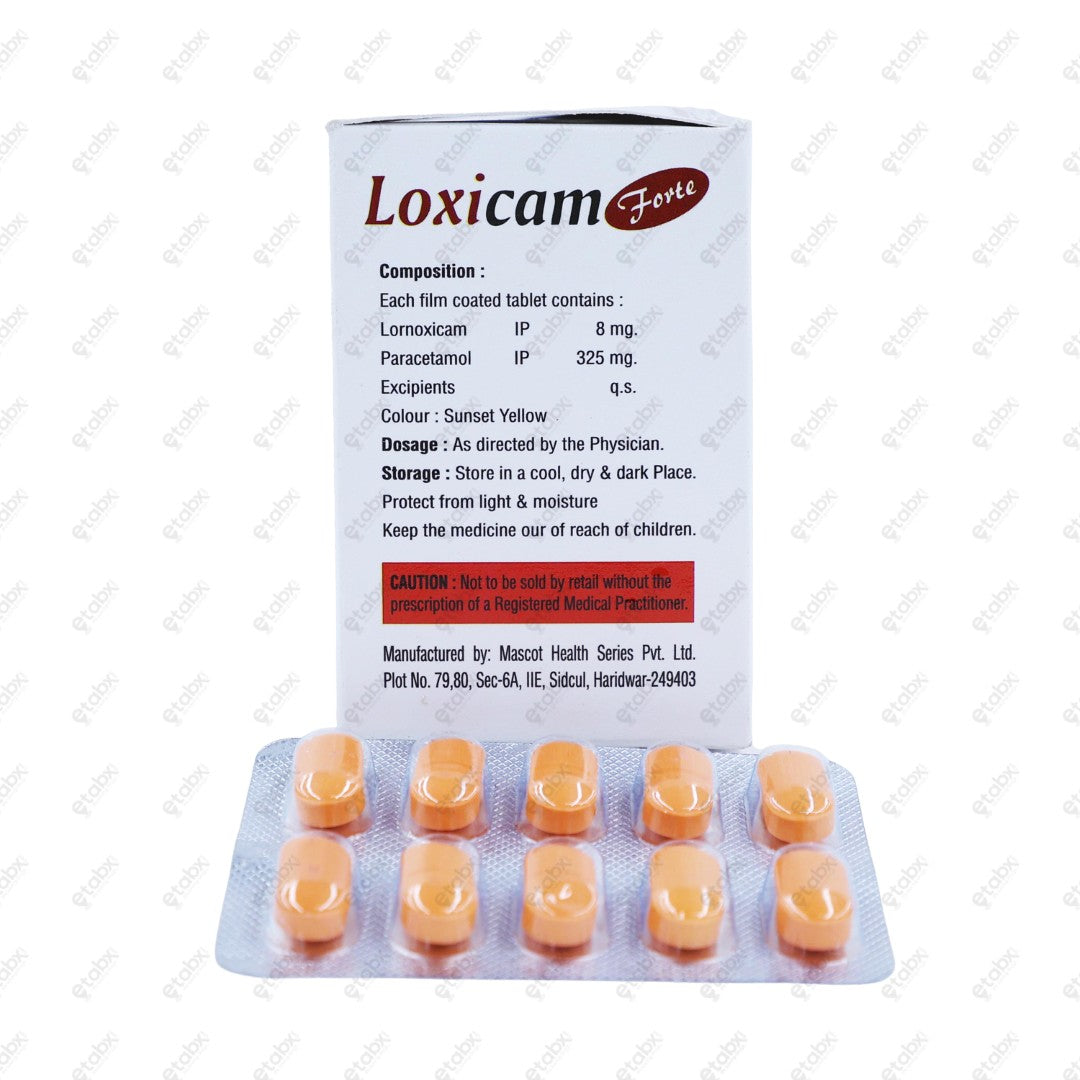 LOXICAM FORTE Tablets (10's)