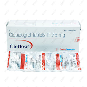 CLOFLOW 75mg Tablet 10's