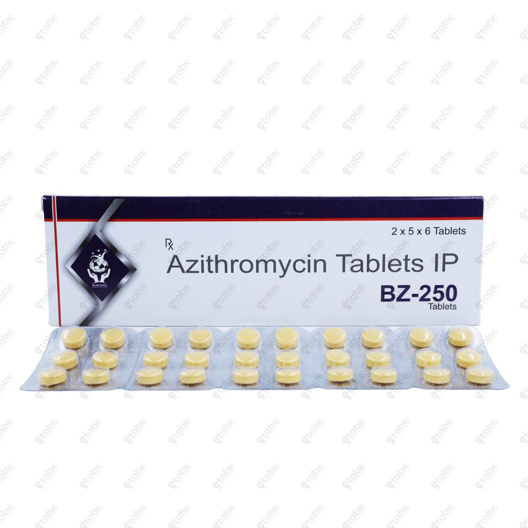 BZ 250mg Tablet Strip of 6