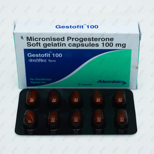 GESTOFIT 100MG Capsules 10's