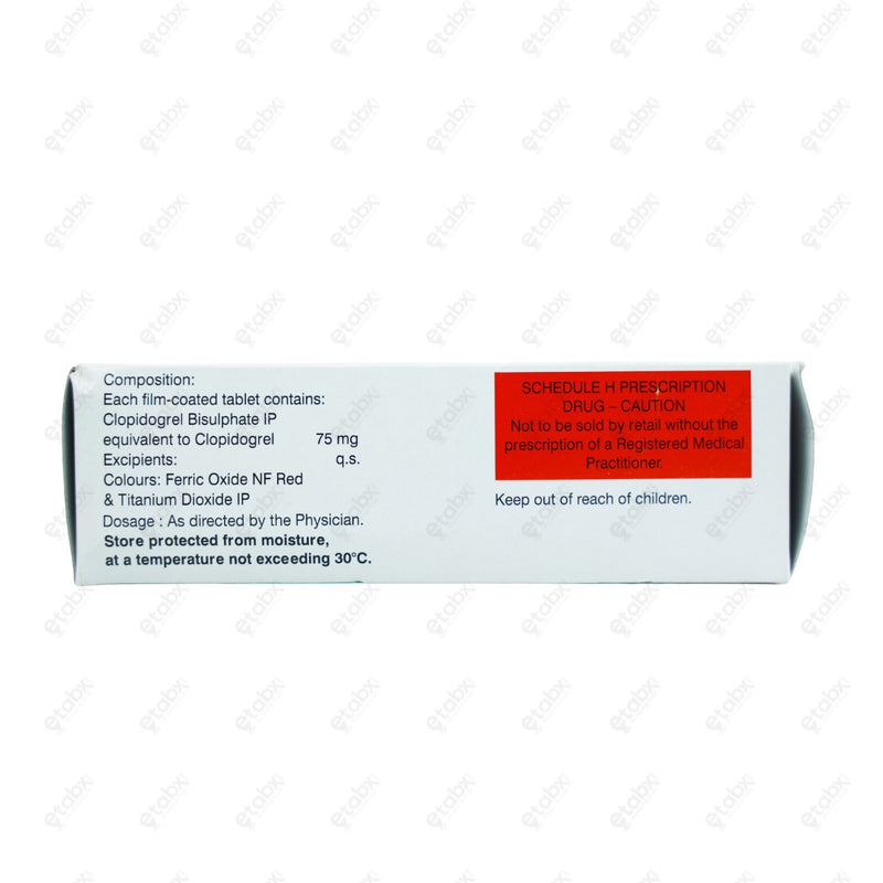 CLOFLOW 75mg Tablet 10's
