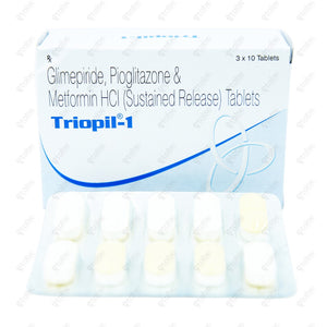 Triopil 1mg Tablet 10's