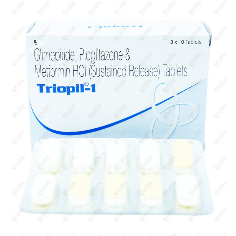 Triopil 1mg Tablet 10's
