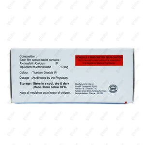 Lipibond 10mg Tablet 10's