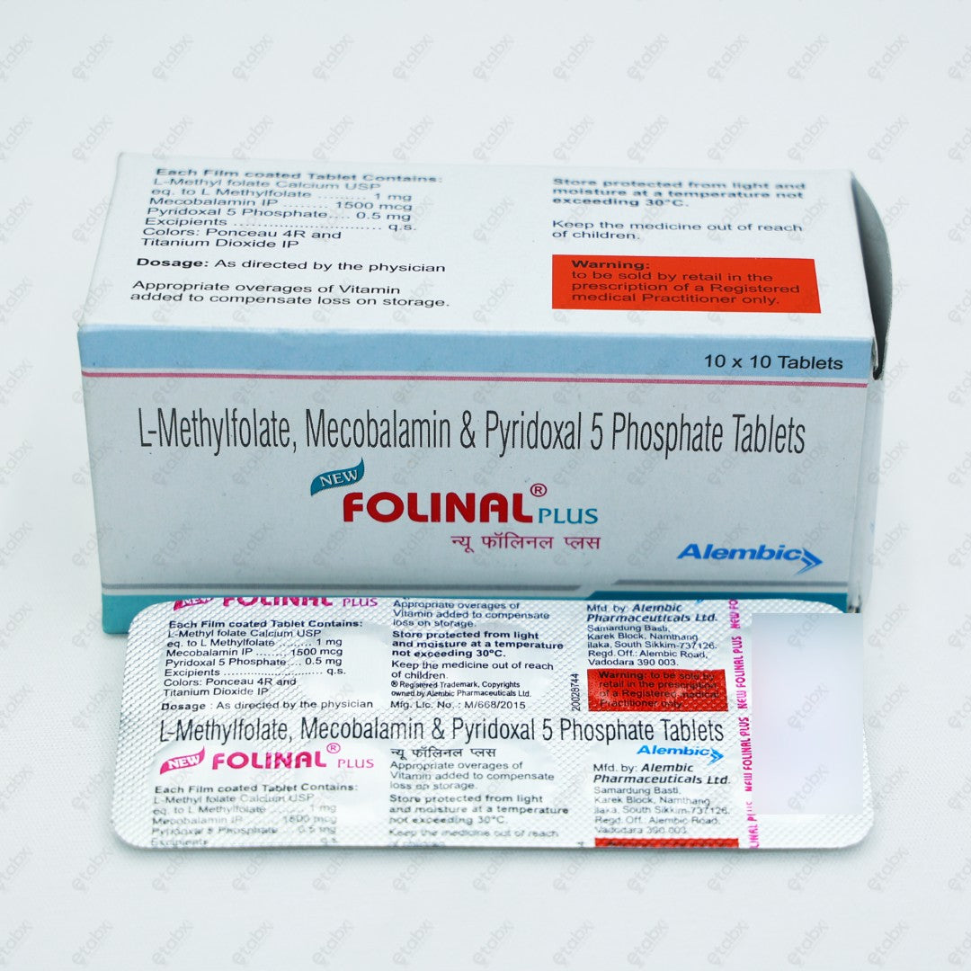 FOLINAL PLUS Tablets 10's
