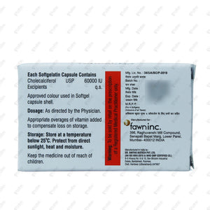 Tancal D3 Capsules 4's