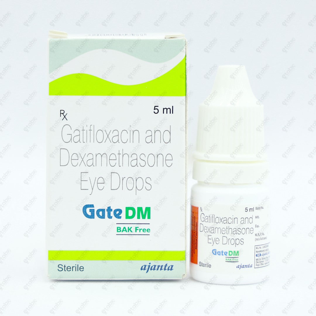 Gate DM BAK Free Eye Drops 5ml