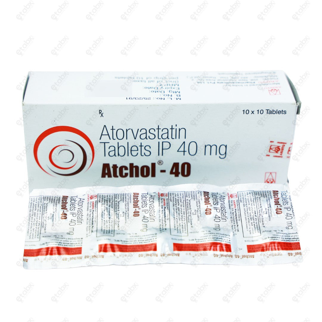 Atchol 40mg Tablet 10's
