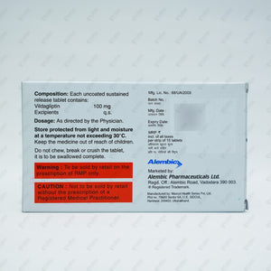 GLIPY OD 100 SR Tablets 15's