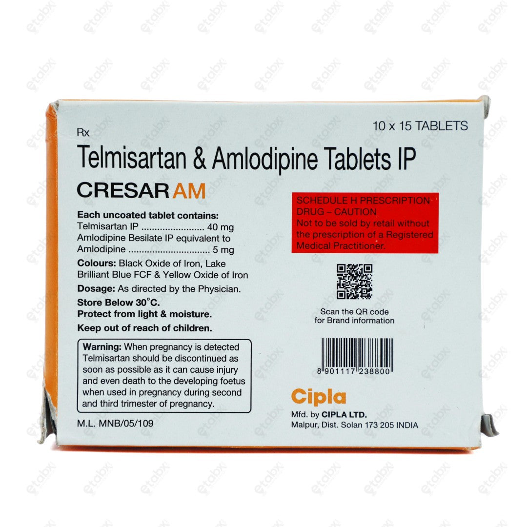 Cresar AM Tablet 15's