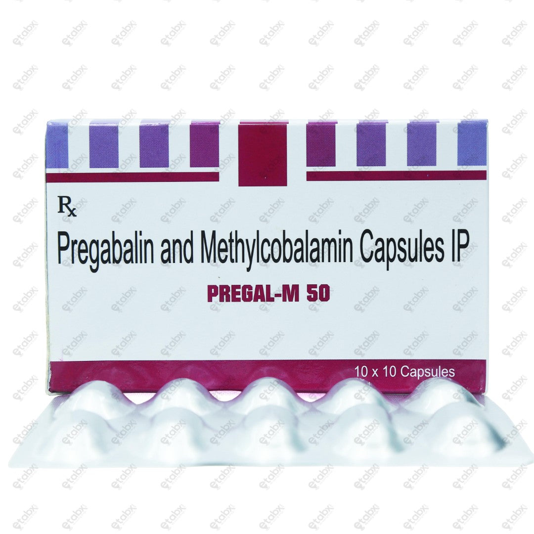 PREGAL M 50mg Capsule 10's
