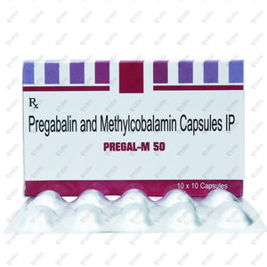PREGAL M 50mg Capsule 10's