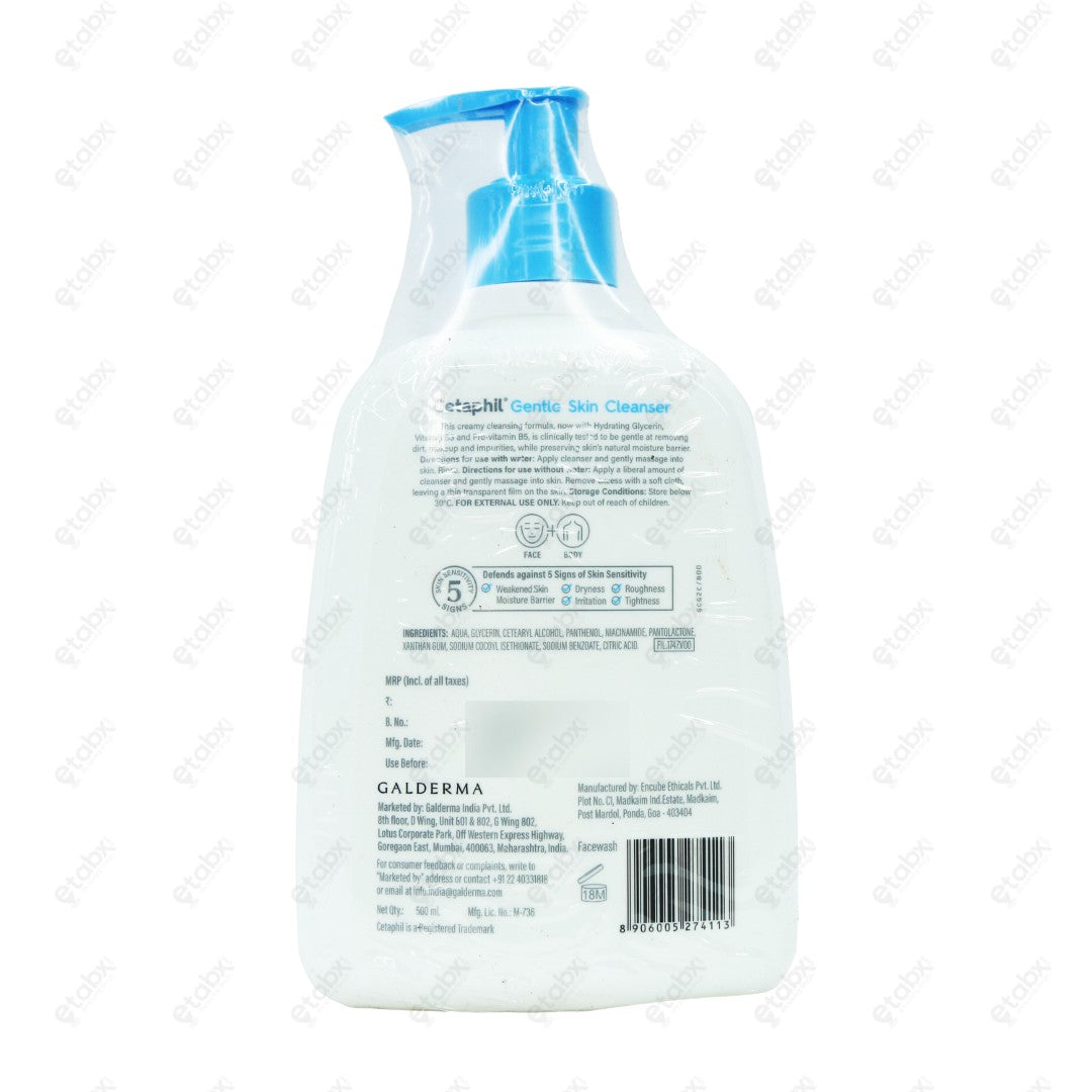 Cetaphil Gentle Skin Cleanser 500ml
