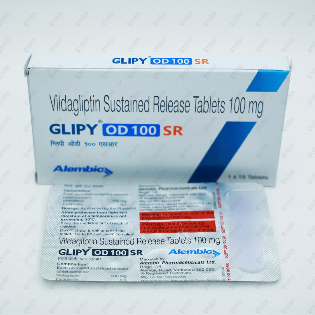 GLIPY OD 100 SR Tablets 15's