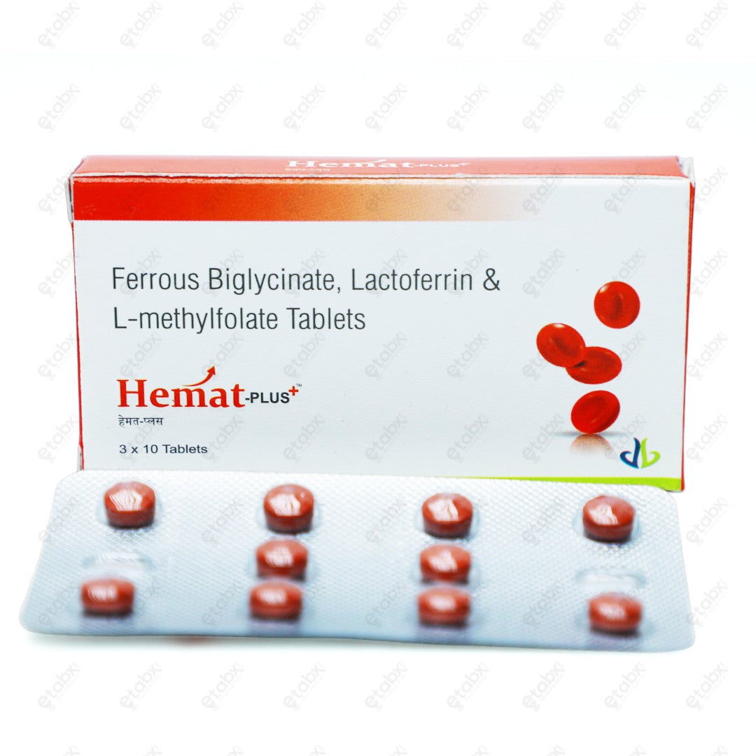 Hemat Plus Tablets 10's
