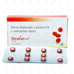 Hemat Plus Tablets 10's