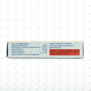 Ketanov 30mg Injection 1ml