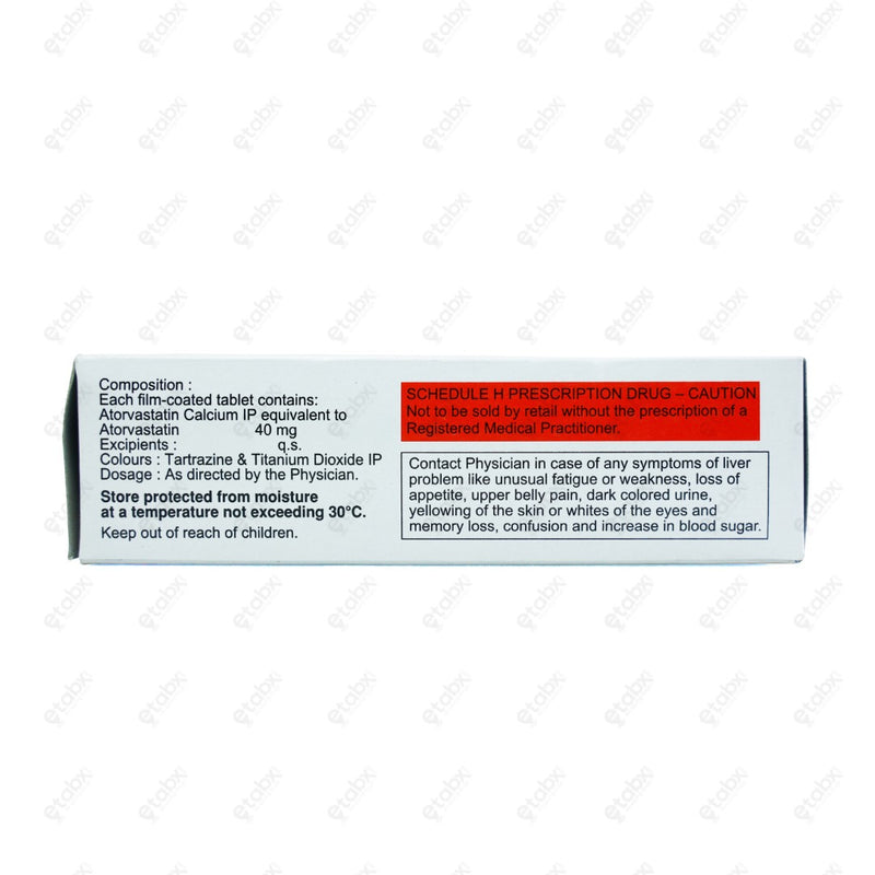 Atchol 40mg Tablet 10's