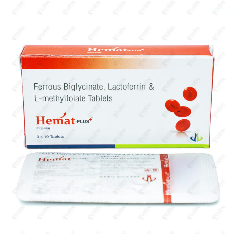 Hemat Plus Tablets 10's