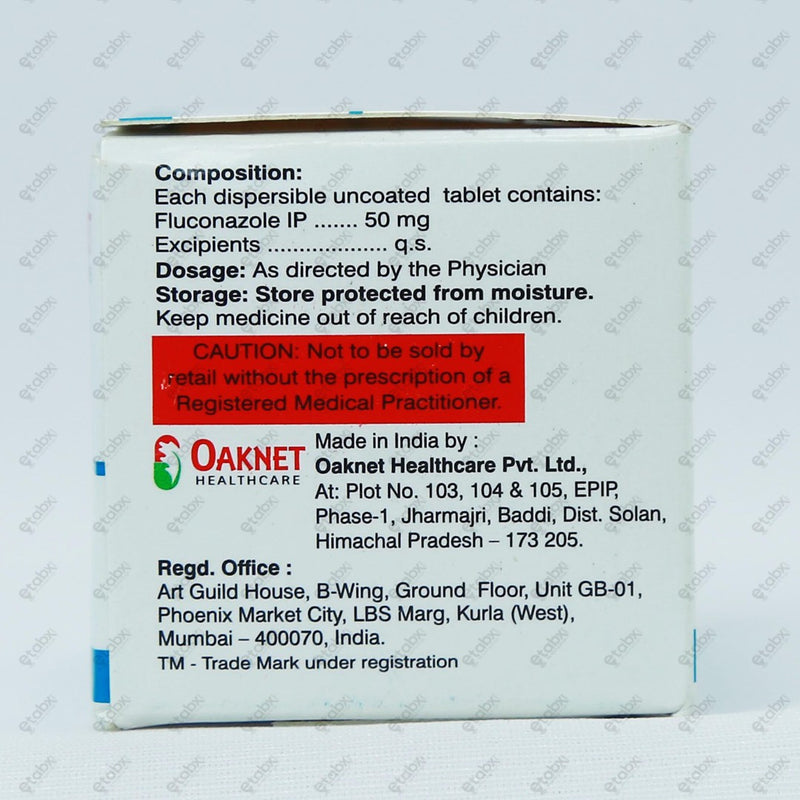 Flucos DT 50mg Tablet 4's