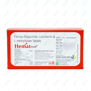 Hemat Plus Tablets 10's