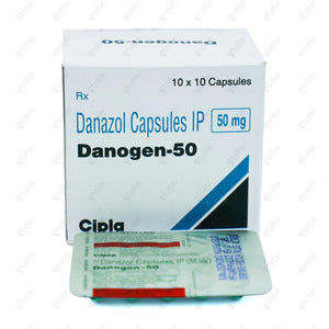 Danogen 50mg Capsules 10's